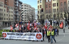 Manifestación convocada por la Cumbre Social para protestar contra el desempleo, la corrupción y le regeneración política. 