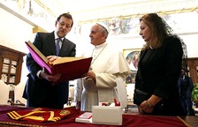 Rajoy se reúne con el Papa