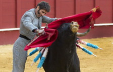 El torero Juan Jos&eacute; Padilla, en la plaza de toros de La Malagueta.