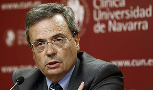  El director de la ONT, Rafael Matesanz, en Pamplona.