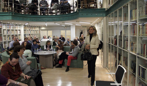 Isabel San Sebasti&aacute;n en el club de lectura DN