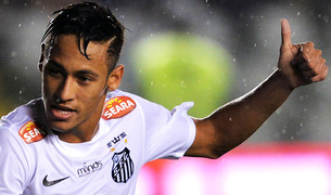Neymar, jugador del Santos FC brasile&ntilde;o, en un partido del pasado 23 de mayo.