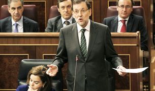 Mariano Rajoy, en el Congreso de los Diputados.