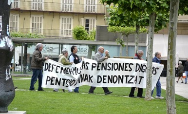 Manifestación pensionistas