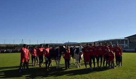 Grabación del spot de Lacturale en Tajonar (II)