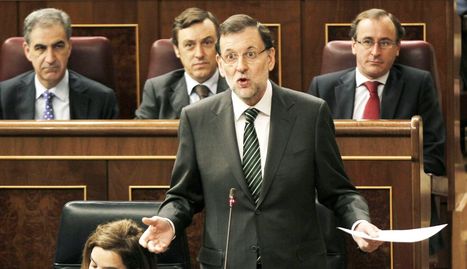 Mariano Rajoy, en el Congreso de los Diputados.
