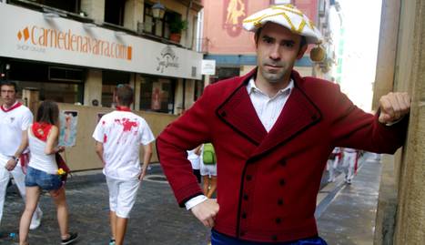 Aritz Ibañez, el día de la procesión