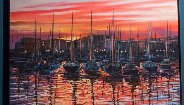 Exposición Paisajes marinos en el Museo Gustavo de Maeztu de Estella