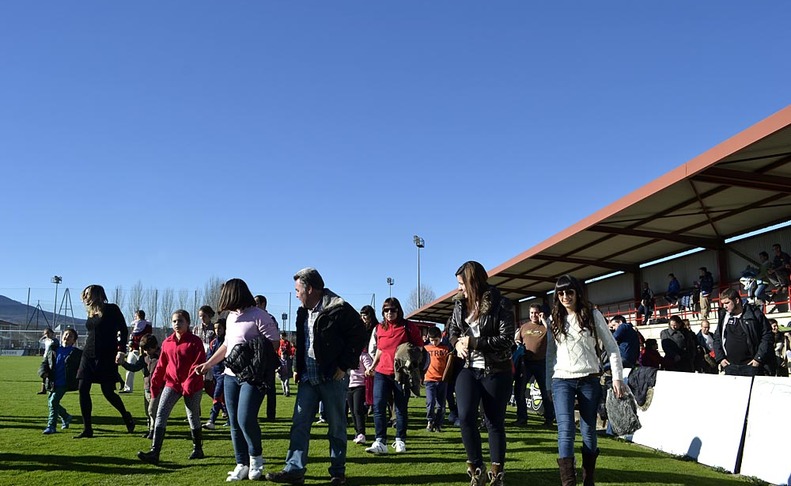 Grabación del spot de Lacturale en Tajonar (I).J.I.