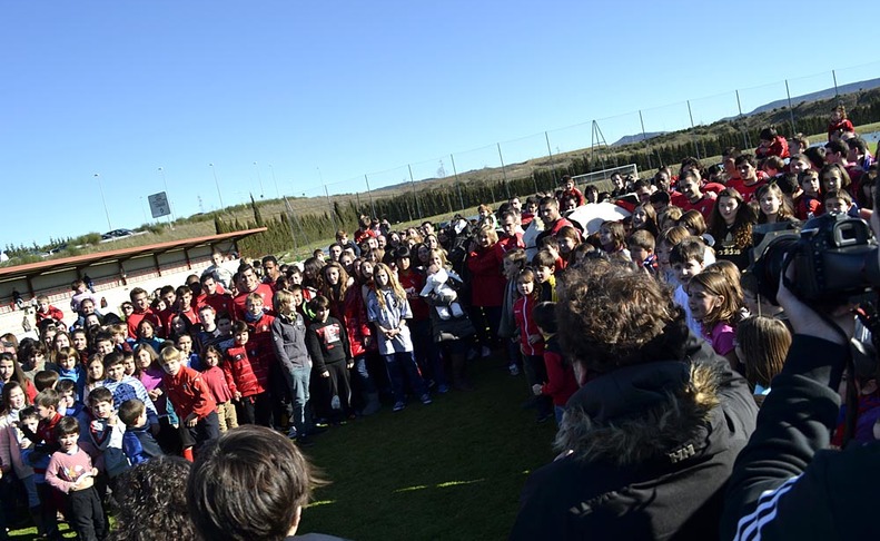 Grabación del spot de Lacturale en Tajonar (II).J.I.