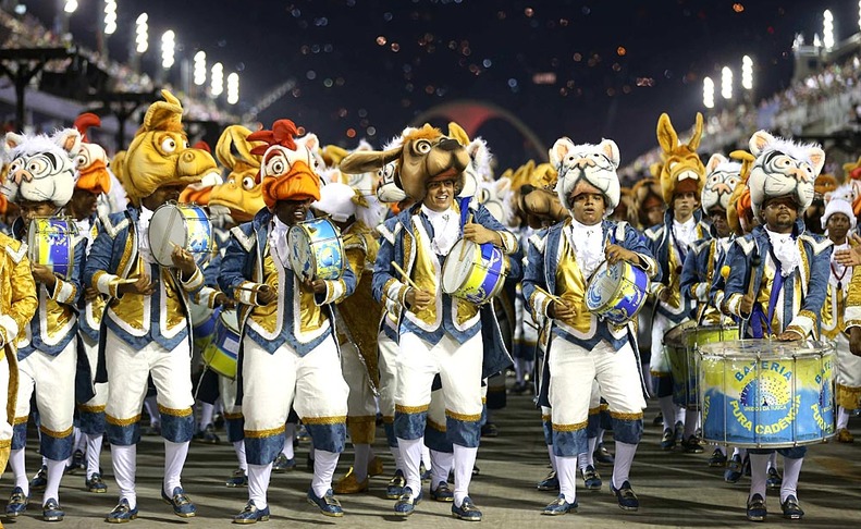 Carnaval de Brasil 2013.AGENCIAS