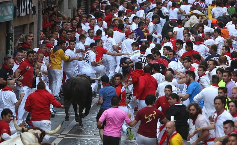 Encierro del día 8. CORDOVILLA..