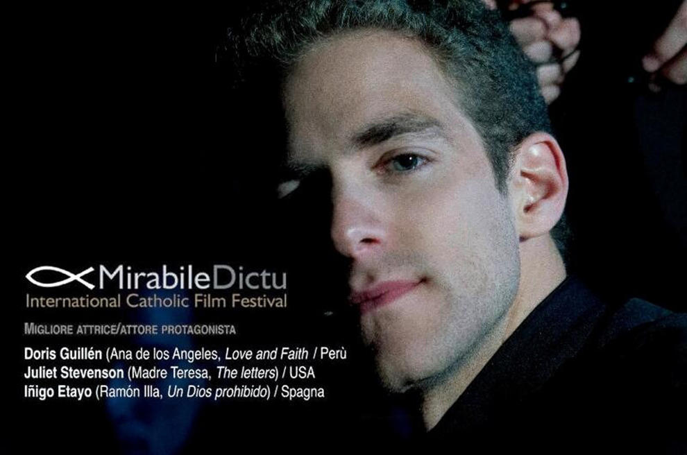 El pamplonés Íñigo Etayo, nominado como mejor actor en el Mirabile