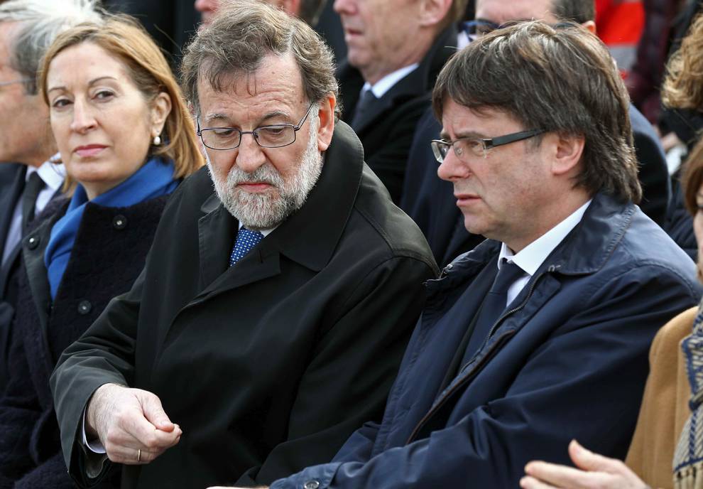Resultado de imagen de Rajoy y Puigdemont