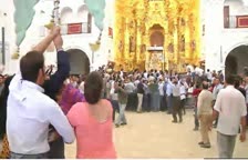 Tranquilo salto de La Reja en El Rocío
