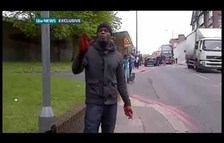 Declaraciones de uno de los autores de la decapitación de un soldado en Londres 