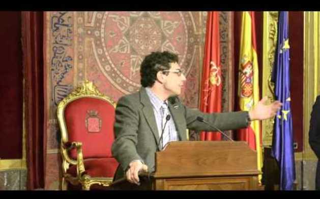 Discurso de Miguel Sorroche en la recepción en el Palacio de Navarra