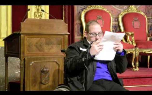 Discurso de Fermín Yerro en la recepción en el Palacio de Navarra