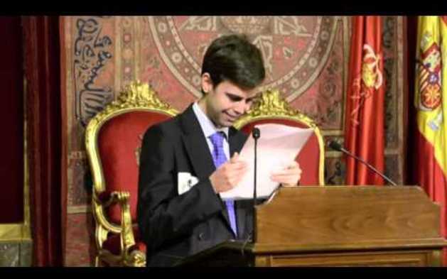 Discurso de Gonzalo Montes en la recepción en el Palacio de Navarra