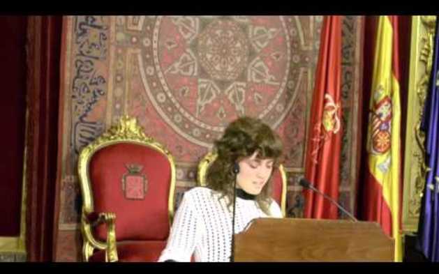 Discurso de María José Ballelli en la recepción en el Palacio de Navarra