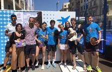 P&aacute;del solidario en Carlos III