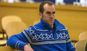 El exjefe militar de ETA Mikel Garikoitz Aspiazu Rubina, alias Txeroki, en la Audiencia Nacional