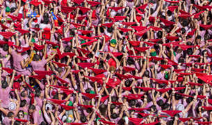 Chupinazo de San Ferm&iacute;n.
