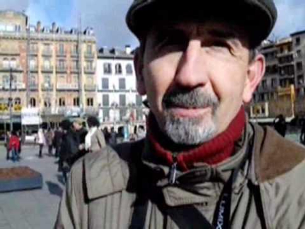 Exposición de Rodin en la Plaza del Castillo