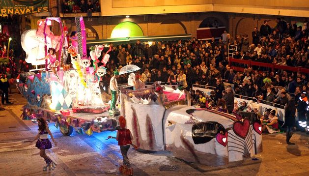 El colorido del Carnaval invade Villafranca | Noticias de Tudela y