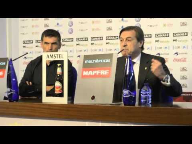 Archanco ratifica a Mendilibar en el banquillo de Osasuna
