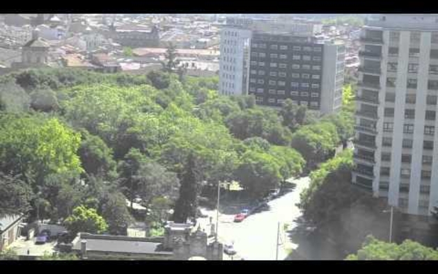 Primer viaje en la noria de Pamplona