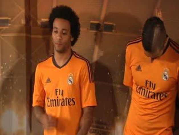 El Madrid presenta su nueva equipación champions