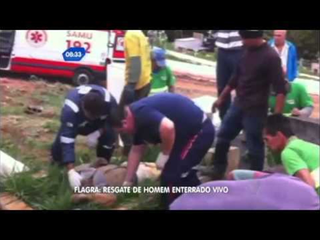 Enterrado vivo en Sao Paulo (Brasil)