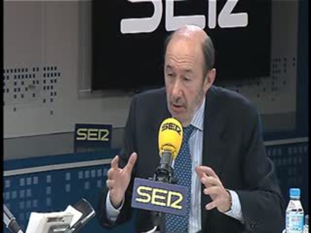 Entrevista a Rubalcaba en la Cadena Ser