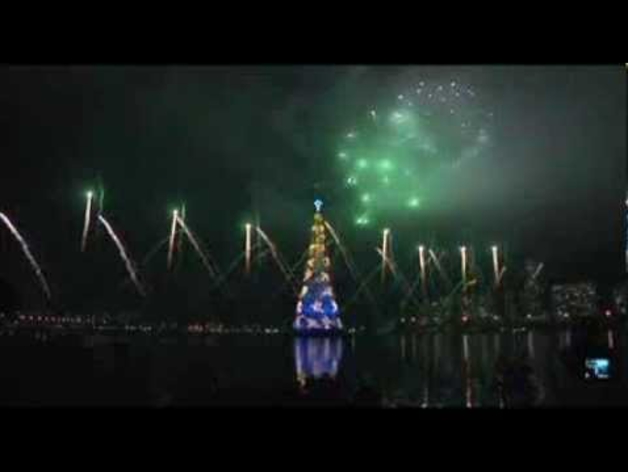 La Navidad arranca en Río de Janeiro