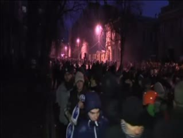 Continúan las protestas en Ucrania