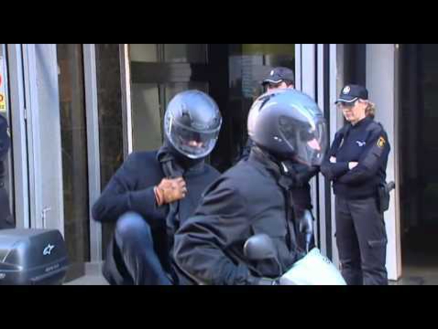 Noche intensa en la sede del PP