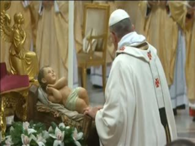 Primera Misa del Gallo del papa Francisco