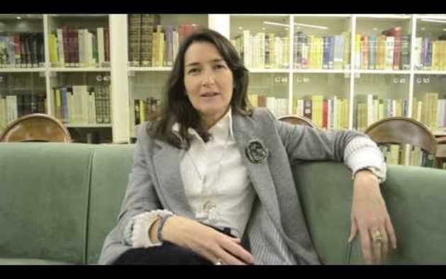 Ángeles González-Sinde en el Club de Lectura de Diario de Navarra