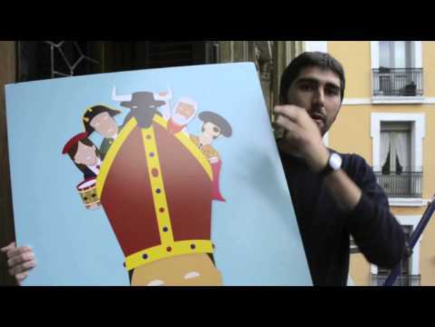 Entrevista al ganador del cartel de San Fermín 2014