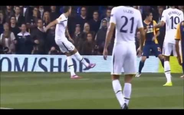 Gol de Lamela de rabona con el Tottenham