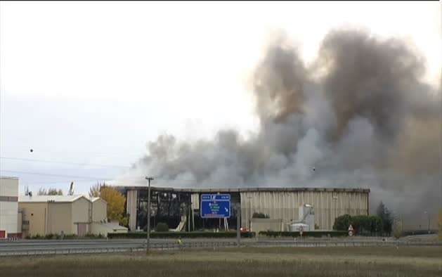 Incendio de Campofrío en Burgos