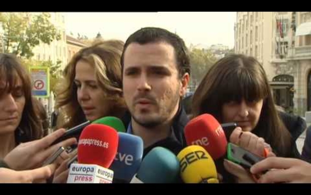 Garzón anuncia su candidatura para las primarias de IU