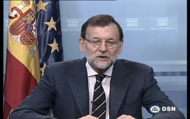 Videoconferencia de Rajoy con las tropas