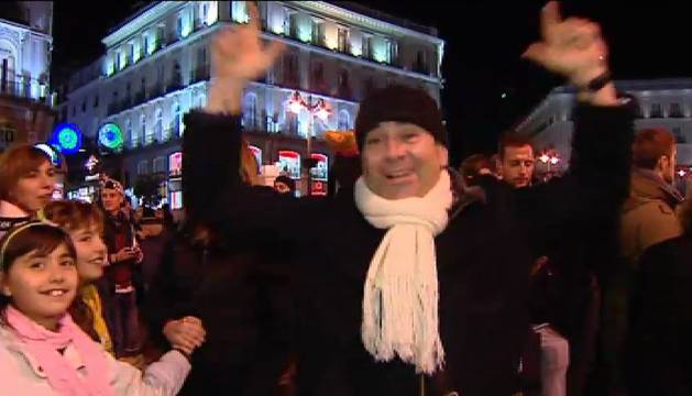 Ensayo de las campanadas de fin de año