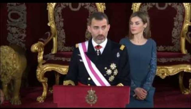 Felipe VI se estrena en la Pascua Militar