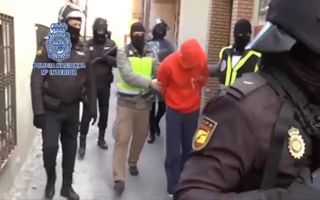 Operación policial contra el terrorismo yihadista