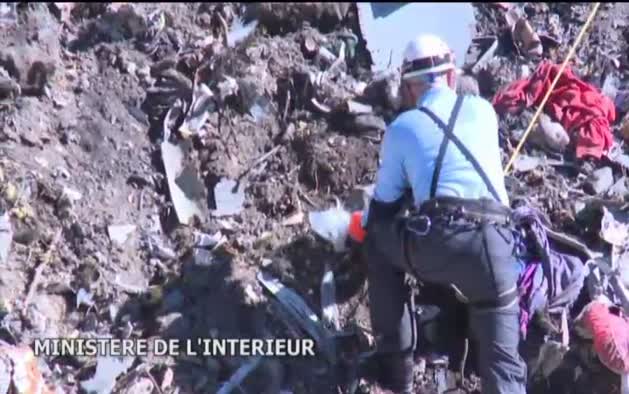 El copiloto del Airbus siniestrado en los Alpes ocultó su parte de baja
