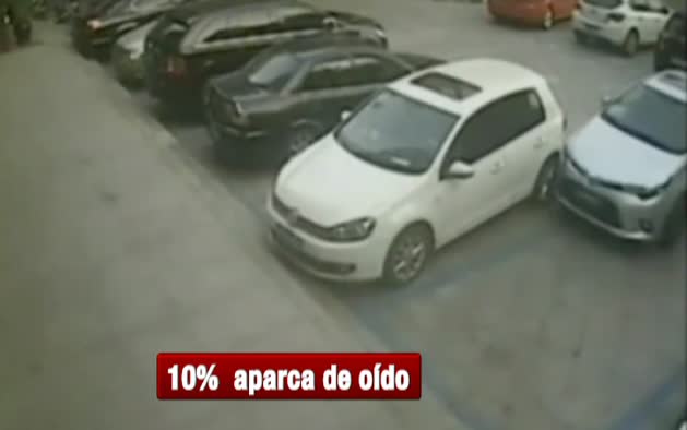 El 30 por ciento de los conductores no sabe aparcar