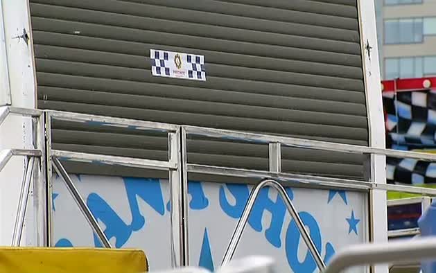 Accidente en una atracción en Barcelona